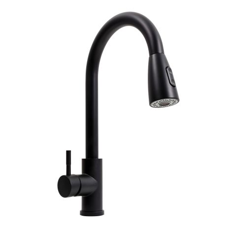 Кухонный кран Valeso F001B с выдвижным изливом