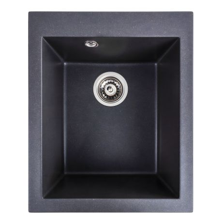 Гранитная мойка для кухни Valeso 4150 Sokil, матовый Морион