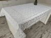 Вінілова скатертина з ажурним малюнком 110*140 см 1506-w-5