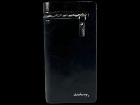 Мужской кожаный портмоне с картхолдером, искусственная кожа