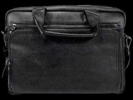 Сумка для ноутбука з п’ятьма відділеннями, чорна