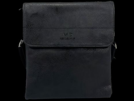 Стильная и современная сумка через плечо на четыре отделения, съемный ремень, черная