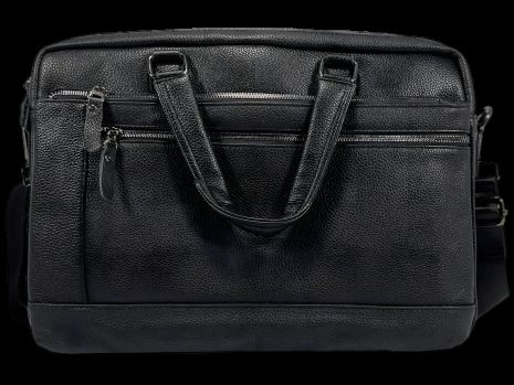 П'ятивіддільна сумка для ноутбука чорна