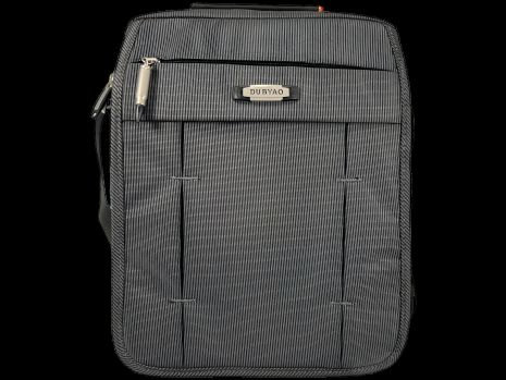 Сумка функціональна через плече, ручки для переносу, 5 відділень, колір сірий