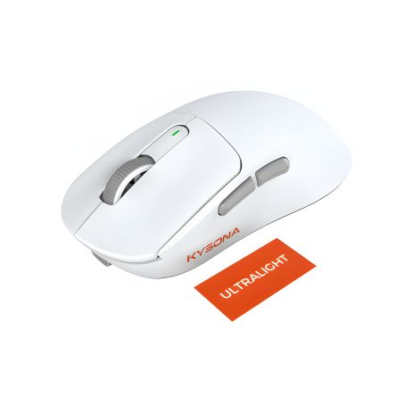 Беспроводная игровая мышь KYSONA M600 для ПК, белая Беспроводная игровая мышь KYSONA M600 для ПК, белая