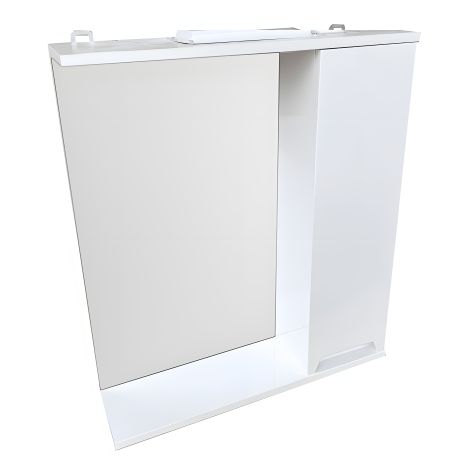 Зеркало в ванную комнату GT home Амелия 50 см правое