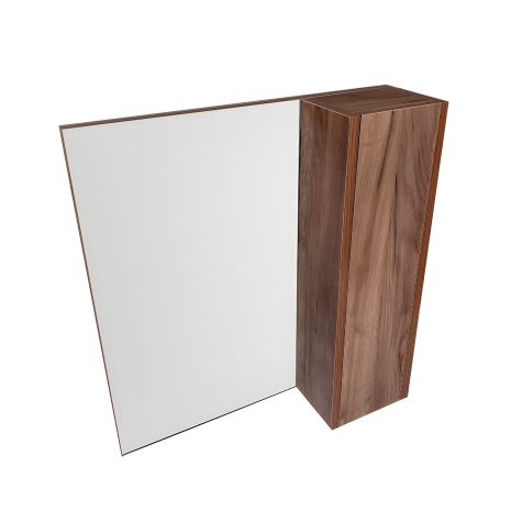 Дзеркало у ванну GT home Лофт, 60 см праве табако, дизайнерське рішення Дзеркало у ванну GT home Лофт, 60 см праве табако, дизайнерське рішення