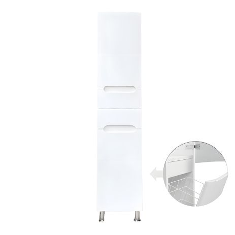 Пенал для ванны GT home Амелія П-3к Д2 Ш2 35х32 см