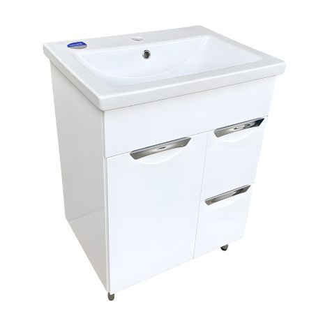 Тумба у ванну кімнату без умивальника GT home Венеція Т-3 60 см (Комо) Тумба у ванну кімнату без умивальника GT home Венеція Т-3 60 см (Комо)