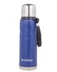 Термос для напитков 750 мл, нержавеющая сталь, синий, FORSAGE F-750B