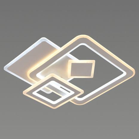 Люстра світлодіодна акрилова IS WSD5641 WT біла