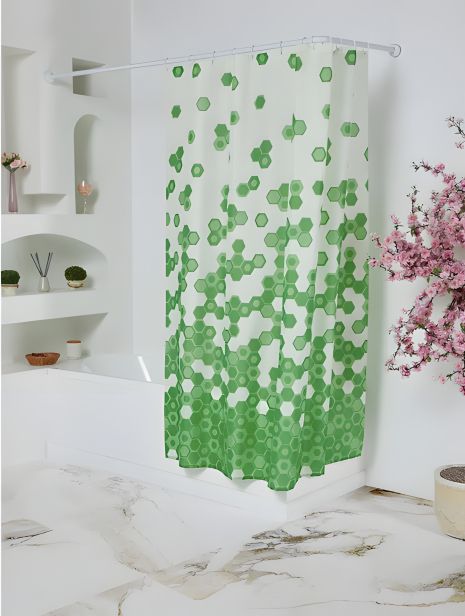 Miranda TROY green штора для ванної кімнати