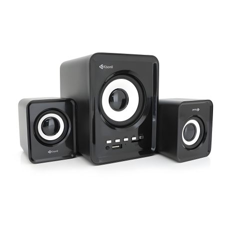Компьютерные Колонки Bluetooth Kisonli U-2800BT Черные Компьютерные Колонки Bluetooth Kisonli U-2800BT Черные