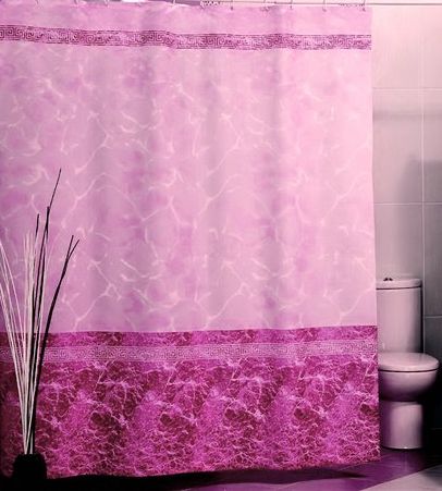 Штора для ванної Miranda MERMER SU рожева Штора для ванної Miranda MERMER SU рожева