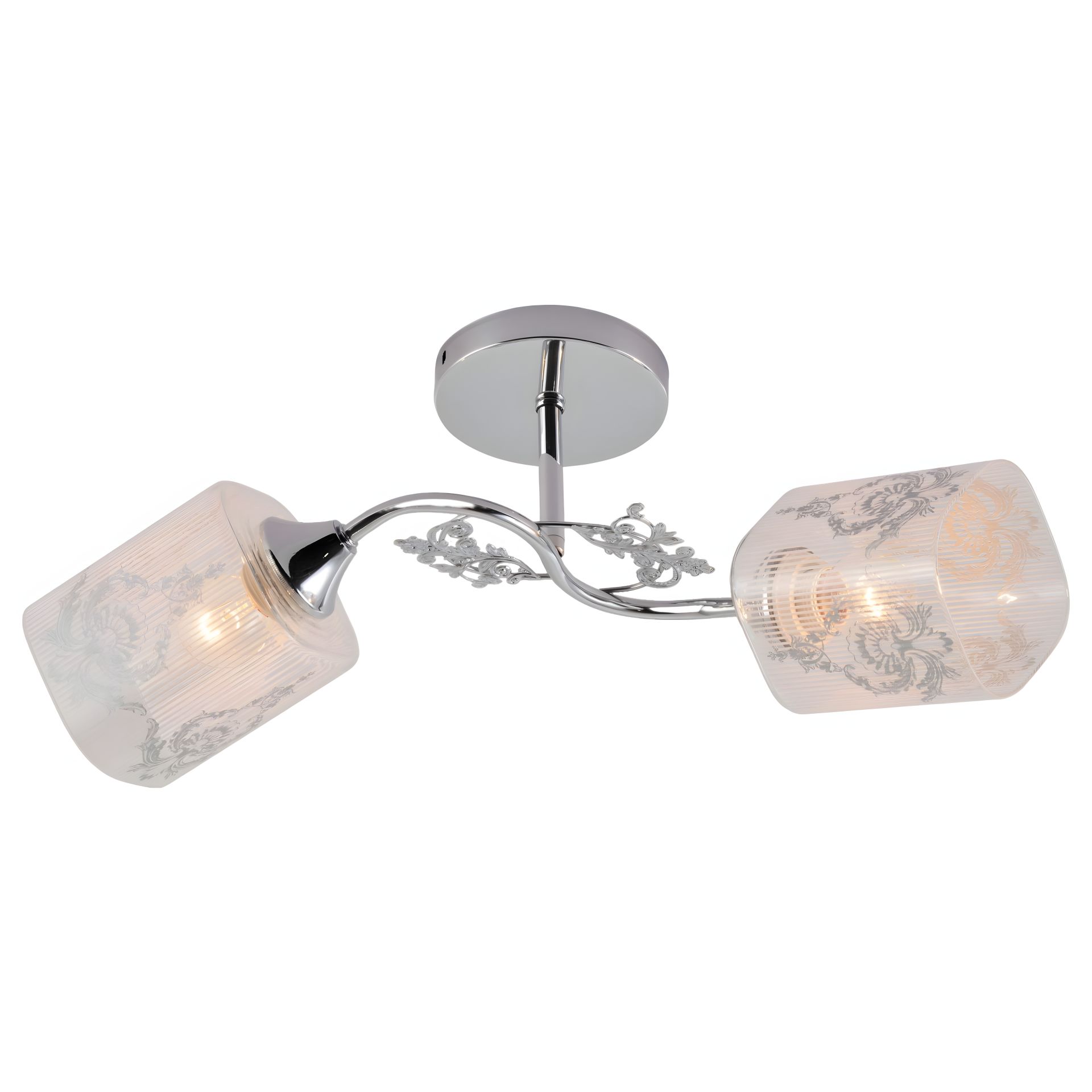 Декоративная люстра INTEREES IS XA1525/2 CR Декоративная люстра INTEREES IS XA1525/2 CR