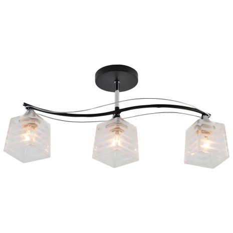 Стельова люстра IS XA1530B/3 BK+CR