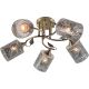 Люстра стельова у вітальню INTEREES IS XA1543A/5 AB