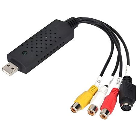 EZCAP USB карта захоплення AV/S-Video для оцифрування VHS, DVD, камер HW-1401