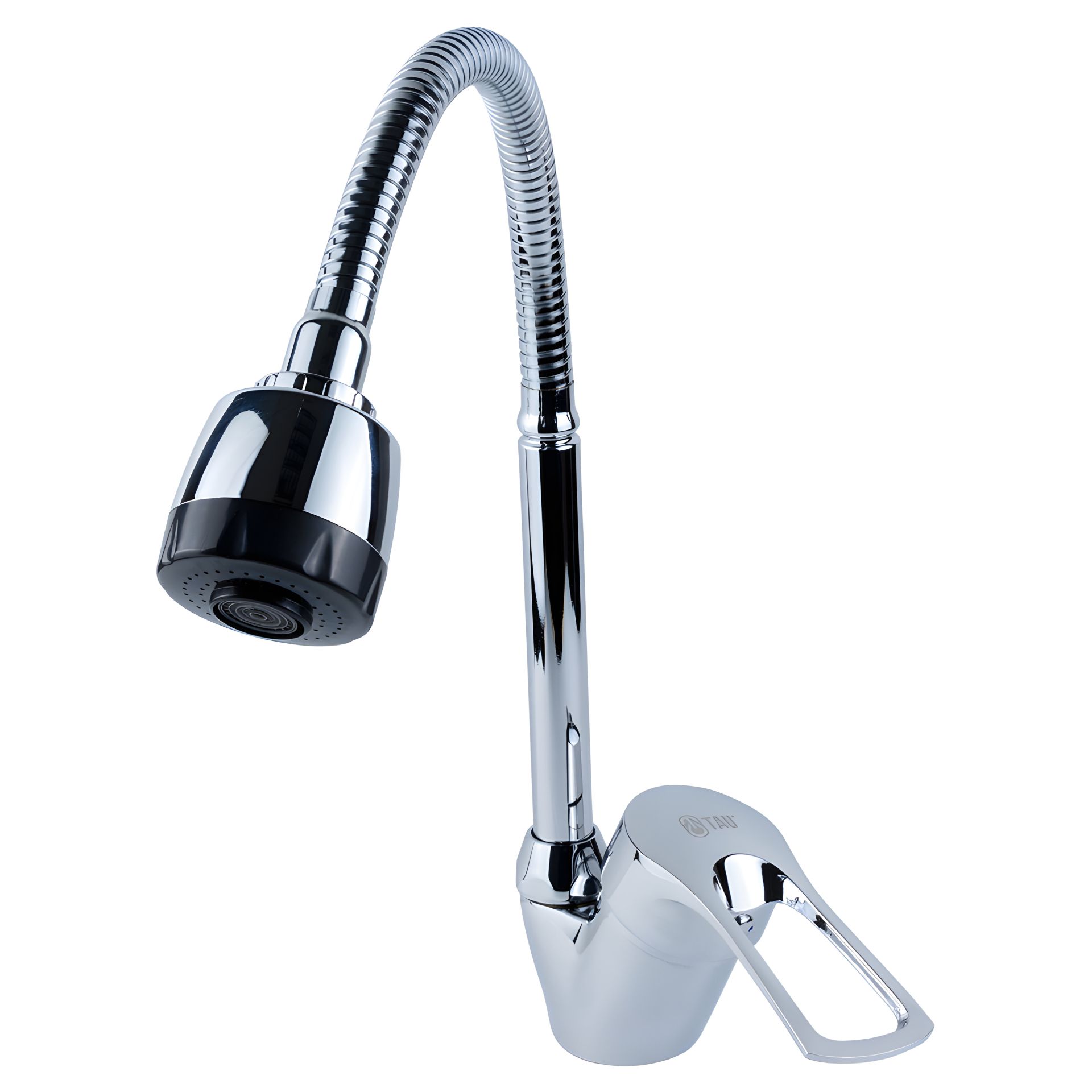 Змішувач для кухні з гнучким виливом Tau SM-4B644C Змішувач для кухні з гнучким виливом Tau SM-4B644C