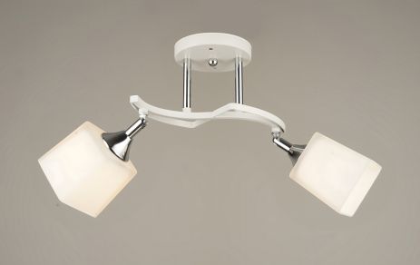 Поворотна люстра стельова Sirius B N4483/2 на 2 плафони