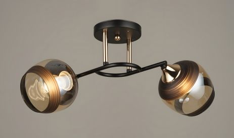 Люстра стельова Sirius B A3615/2 з 2 плафонами