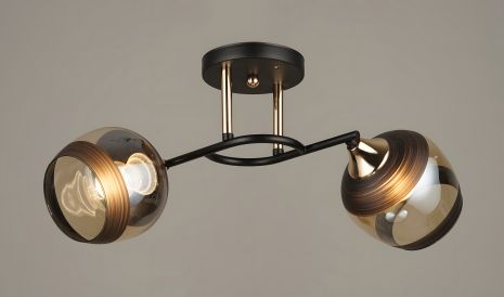 Люстра стельова Sirius B A3615/2 з 2 плафонами Люстра стельова Sirius B A3615/2 з 2 плафонами