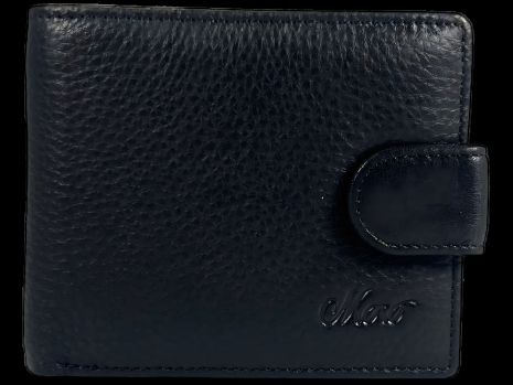 Гаманець чоловічий з натуральної шкіри і 3 відділами для купюр