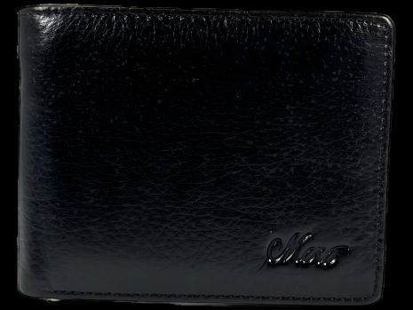 Чоловічий гаманець із натуральної шкіри із затискачем для купюр Чоловічий гаманець із натуральної шкіри із затискачем для купюр