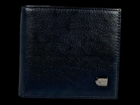 Минималистичный черный кошелек из натуральной кожи для мужчин Минималистичный черный кошелек из натуральной кожи для мужчин