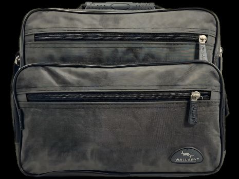 Сумка вместительная и комфортная через плечо на пять отделений, 12 л, хаки