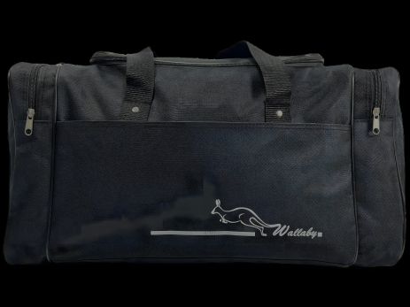 Wallaby дорожная сумка на два отделения 3050, черная