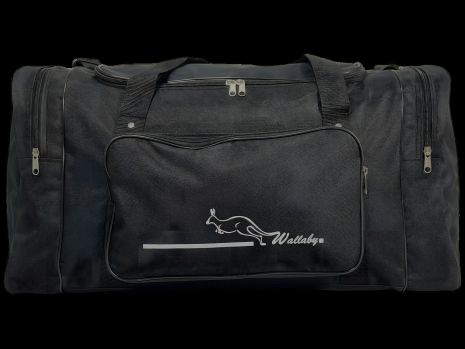 Черная дорожная сумка Wallaby на два отделения 3070
