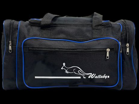 Чёрная дорожная сумка с тремя отделениями Wallaby 2686