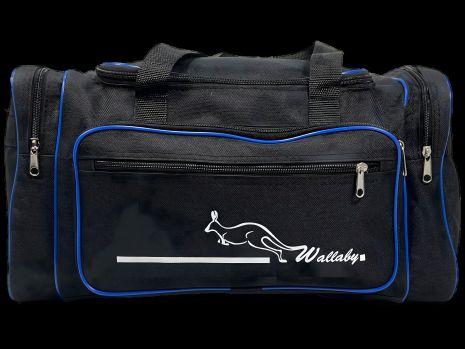 Дорожная сумка Wallaby на три отделения 2686 черная