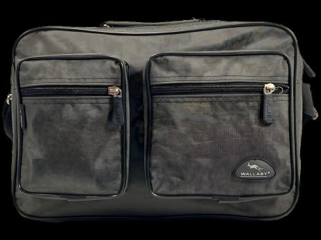 Функциональная сумка через плечо на четыре отделения, цвет хаки