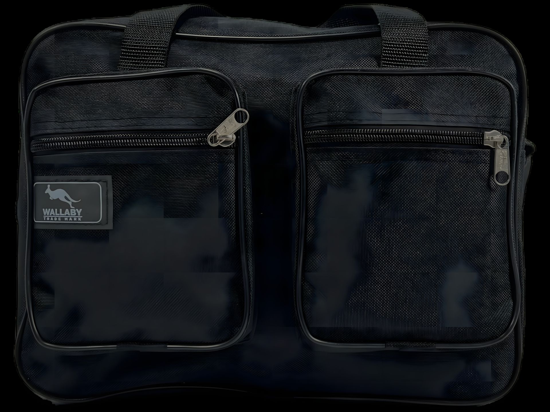 Чёрная многофункциональная сумка через плечо с 3 отделениями Чёрная многофункциональная сумка через плечо с 3 отделениями