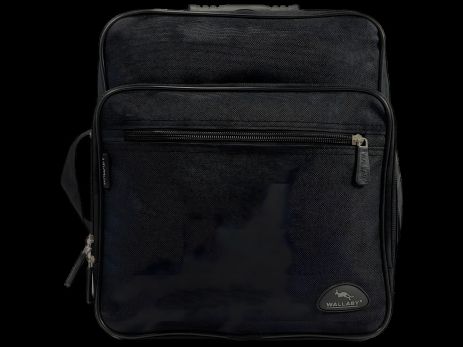 Плече сумка на через чотири відділення, 18 л, застібка на блискавці, чорна Плече сумка на через чотири відділення, 18 л, застібка на блискавці, чорна