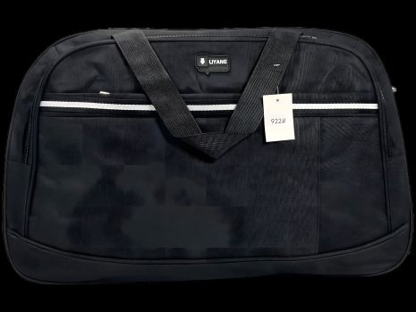 Чорна дорожня сумка на три відділення, 45 л