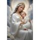 Алмазна мозаїка "Мадонна з немовлям" 40х60 см від ColorArt SV1501 Алмазна мозаїка "Мадонна з немовлям" 40х60 см від ColorArt SV1501