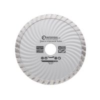 Диск отрезной алмазный Turbo, 125 мм, 16-18%, 12200 об/мин INTERTOOL CT-2002