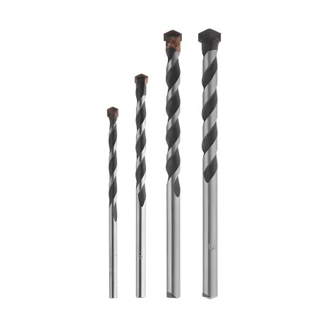 Набір бетонних свердел B&W, 4 шт., INTERTOOL SD-0105