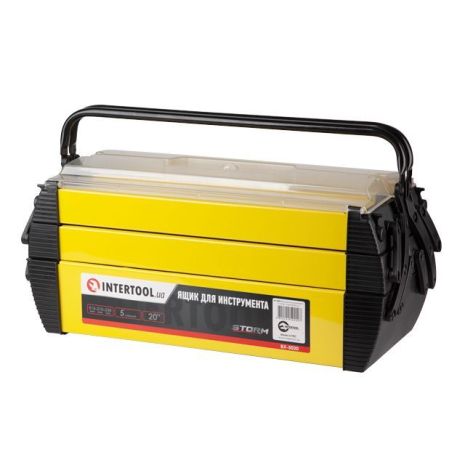 Ящик для інструментів 20", 5 секцій, 515*210*230 мм INTERTOOL BX-5020 Ящик для інструментів 20", 5 секцій, 515*210*230 мм INTERTOOL BX-5020