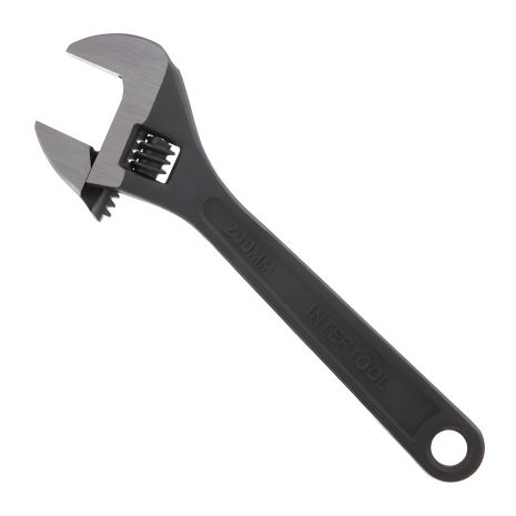 Ключ разводной 200мм, INTERTOOL HT-0192 Ключ разводной 200мм, INTERTOOL HT-0192