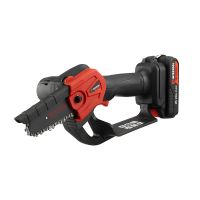 Міні-пилка ланцюгова 20 В від STORM INTERTOOL WT-9109, шина 10 см, 4 м/с, Li-ion, з зарядним пристроєм