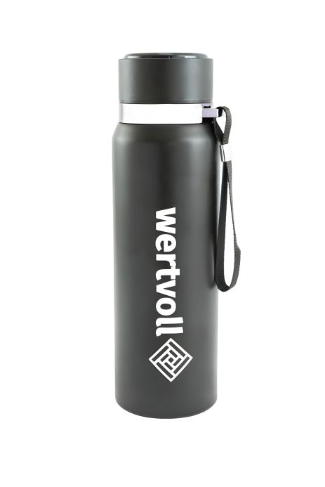 Термос "DREAM" с сенсором температуры 800 мл, черный MASTERTOOL RX-7001BK