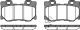 Комплект гальмівних колодок NISSAN 370Z, INFINITI QX70, INFINITI Q70, WOKING (P1265301) Комплект гальмівних колодок NISSAN 370Z, INFINITI QX70, INFINITI Q70, WOKING (P1265301)