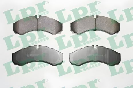 Гальмівні колодки IVECO DAILY 05P684, LPR Гальмівні колодки IVECO DAILY 05P684, LPR