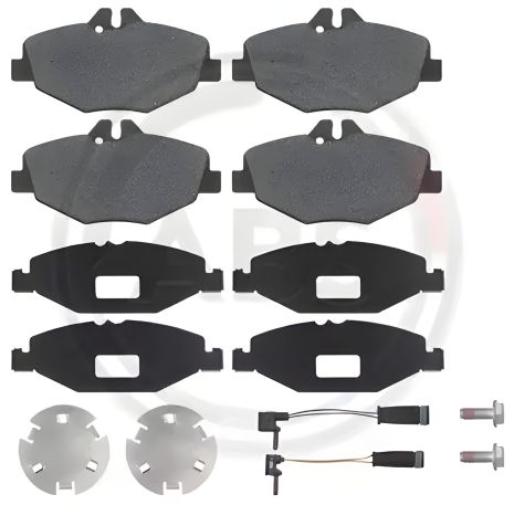 Гальмівні колодки, дискове гальмо MERCEDES-BENZ E-CLASS, ABS (37306) Гальмівні колодки, дискове гальмо MERCEDES-BENZ E-CLASS, ABS (37306)