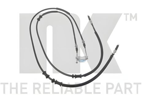 Трос ручного гальма CHEVROLET CORSA, OPEL ASTRA, NK (9036100) Трос ручного гальма CHEVROLET CORSA, OPEL ASTRA, NK (9036100)