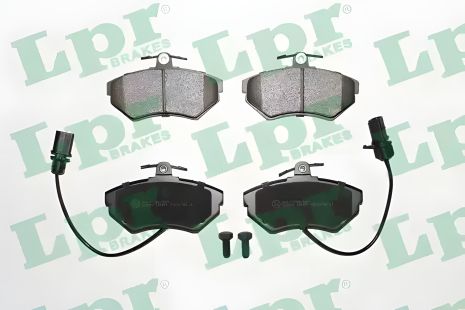 Комплект гальмівних колодок, дискове гальмо SEAT EXEO, VW PASSAT, LPR (05P979) - повний комплект